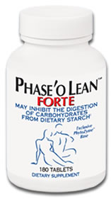 Phase 'oLean image starch blocker, weight loss, dieting, overweight, calories carbohydrates low carb diet